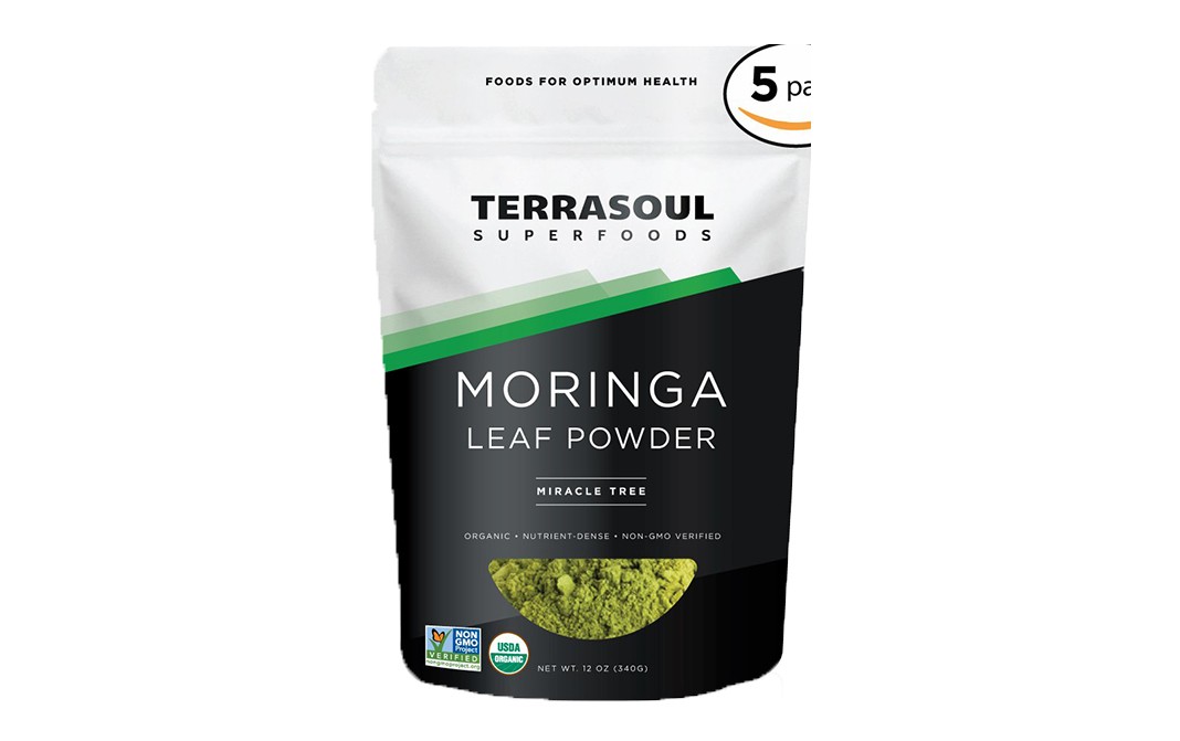 Terrasoul Superfoods Moringa Leaf Powder    Pack  340 grams